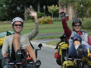 Scott and Becky arriving home!